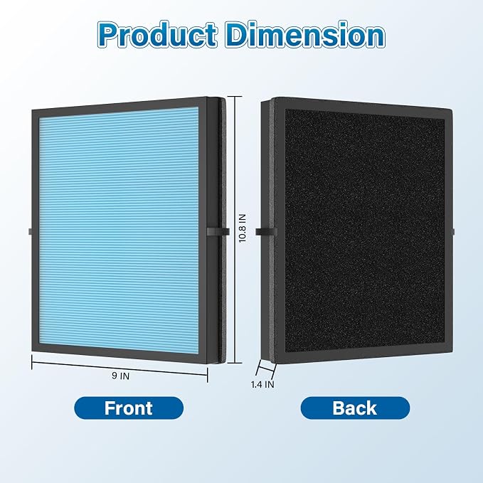 4 Pack MK04 Air Filter Replacement - Image 6