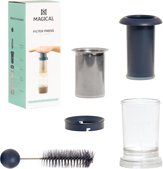 Magical Butter Filter Press – Stainless Steel Strainer System by MagicalButter