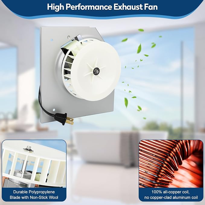 S97017646 Replacement Bathroom Exhaust Fan Motor S99080592 - Image 5