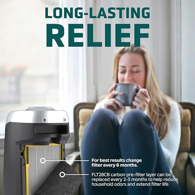 Germ Guardian FLT5000 True HEPA Genuine Air Purifier Replacement Filter C - Image 3