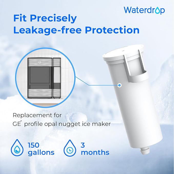Waterdrop Replacement for GE® Profile Opal Nugget Ice Maker Water Filter - Image 6