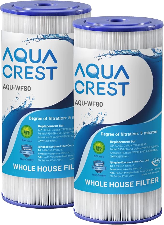 AQUA CREST FXHSC Whole House Water Filter, Replacement by AQUACREST