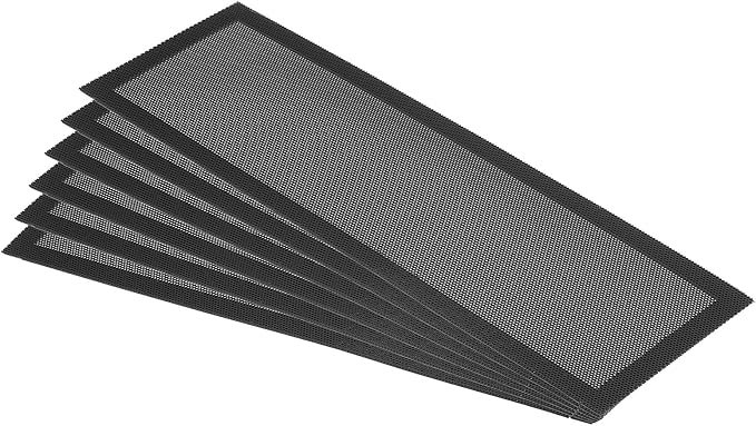 PATIKIL 4"x12" Magnetic Vent Cover, 6 Pack Floor Wall Air Registers Cover by PATIKIL