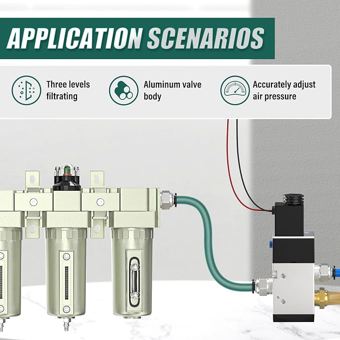 Industrial Grade 4-Stage Air Drying System, 1/2" NPT - Image 6