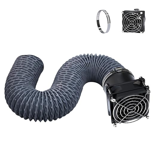 YOOPAI Fan Fume Extraction Kit for 3D Printer Enclosure, Exhaust Pipe by YOOPAI