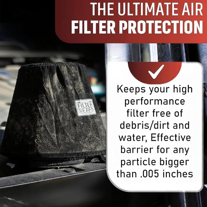 FILTERWEARS Pre-Filter F102K For SPECTRE Air Filters 8131 8132 8136 8138 K&N - Image 6