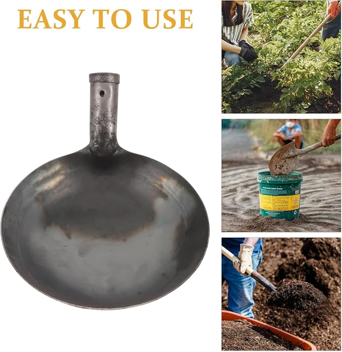 SUPVOX Drain Metal Dung Scoop Edging Shovel Large Spoon - Image 9