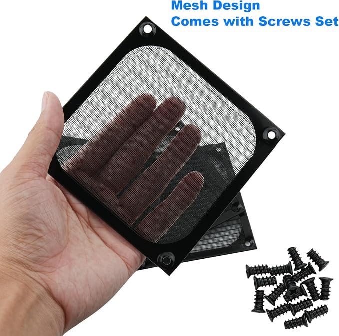 Cosmos 4 Pcs PC Fan Dust Filter PC Case Dust Filter Computer Mesh Filter Cover - Image 4