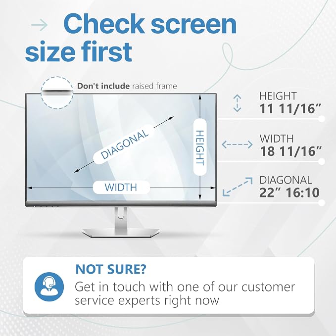 VINTEZ 22 Inch 16:10 Privacy Screen - Image 4