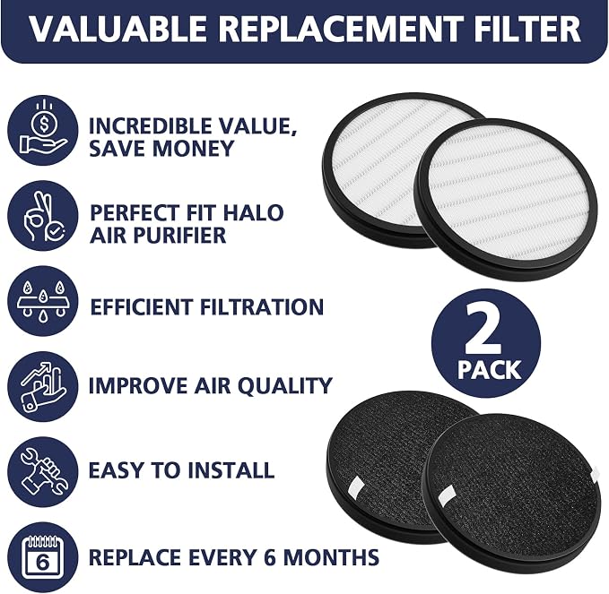 Cabiclean Halo Replacement Filter, Compatible - Image 6