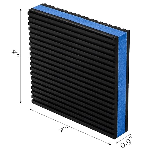 ZAVOOS Anti Vibration Pads for Washing Machine, 8 Pack, Square Mechanical - Image 2