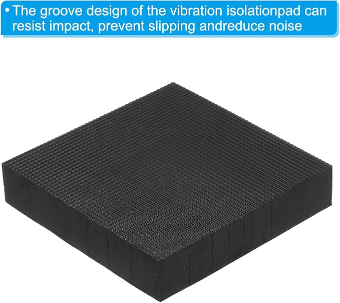 PATIKIL Rubber Anti-Vibration Pads, Air Conditioner, Air Compressor - Image 4