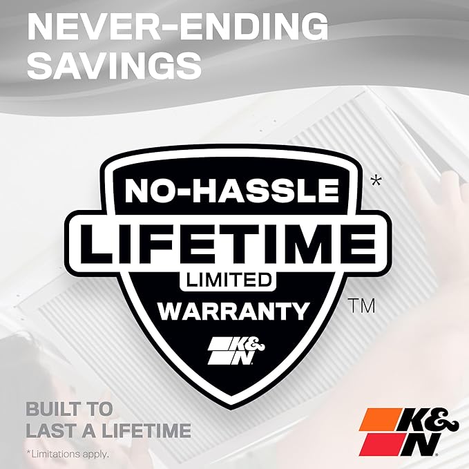 K&N 14X25X1 HVAC Furnace Air Filter, Lasts a Lifetime, Merv 8, the Last HVAC - Image 7