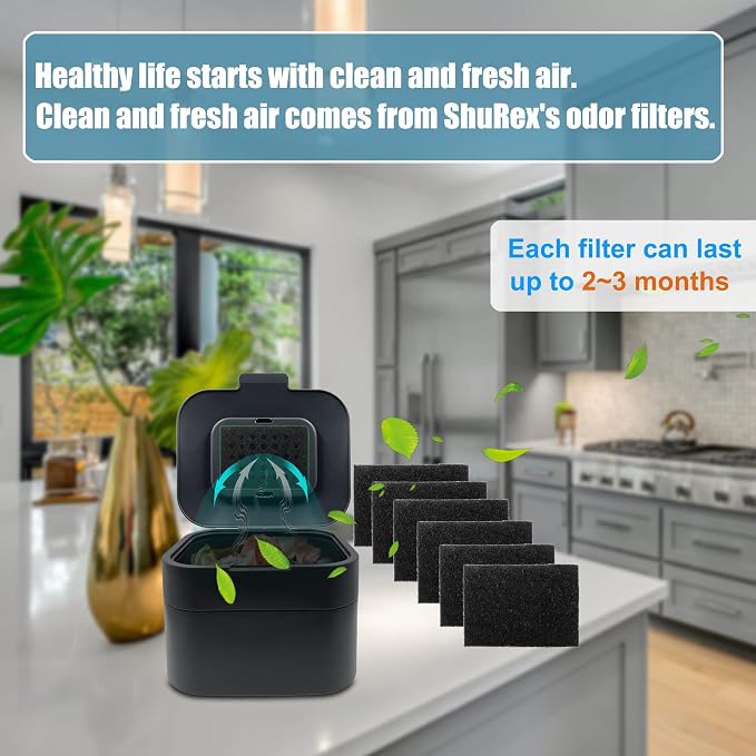 Trash Can Odor Absorbing Filter Refills - Image 6