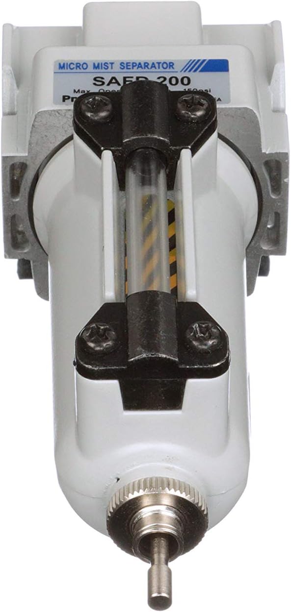 PneumaticPlus SAFD200-N02B-MEP Miniature Compressed Air Coalescing Filter - Image 6