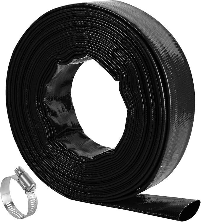 2.5" x 50 FT Pool Backwash Hose, by ProfessionalBrand