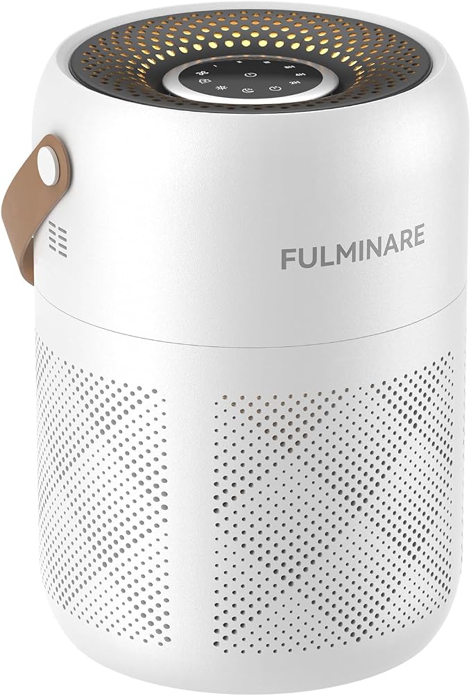 FULMINARE Air Purifiers for Home Bedroom H13 True HEPA Air Purifier, 3 Speeds - Image 9