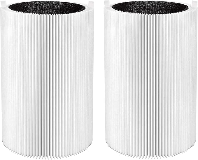 Smilyan 2 Pack Blue Pure 411 Filter Replacement by Smilyan