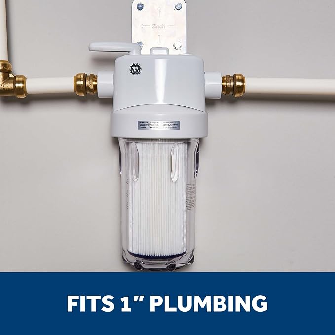 GE Whole House Water Filtration System, Rust & More, Install Kit & Accessories - Image 5