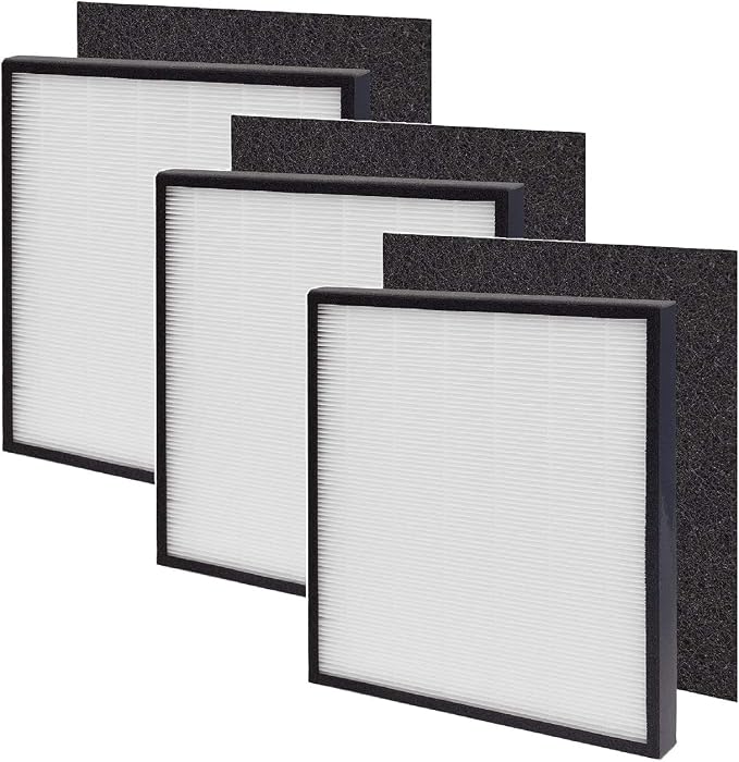 Nispira FLT5900 Filter J True HEPA + Carbon Filter Set Replacement Compatible by Nispira
