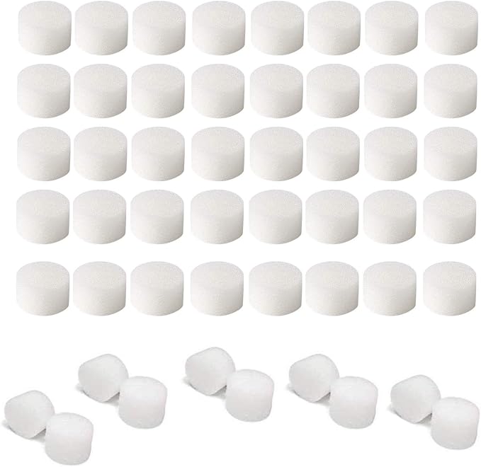 50 Pieces Air Filter Sponge Compressor Replacement System, Compressor System by Unknown