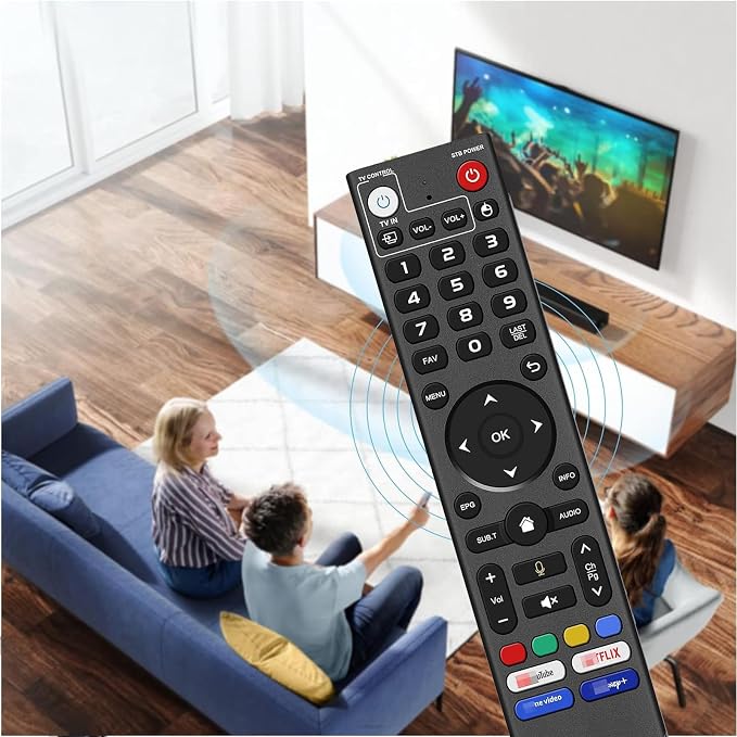 Replacement Voice Remote fit for vSeeBox V3 Pro, Compatible - Image 5