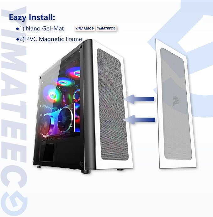 Dust Filter PC 360mm Magnetic Fan Dust Mesh Filter - Image 2