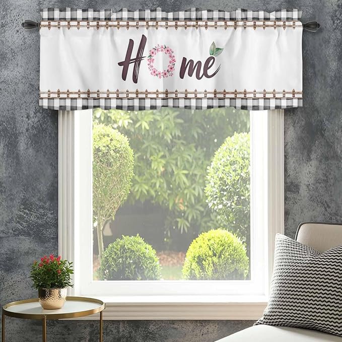 Spring Flowers Curtain Valances - Image 4