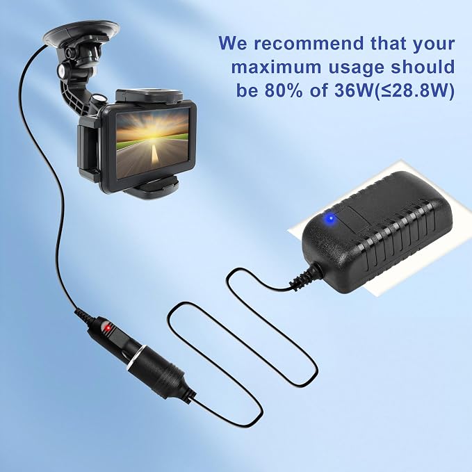 12v 3a 36w ac to dc Converter, Ac/Dc Switching Adapter, Car Cigarette Lighter - Image 6