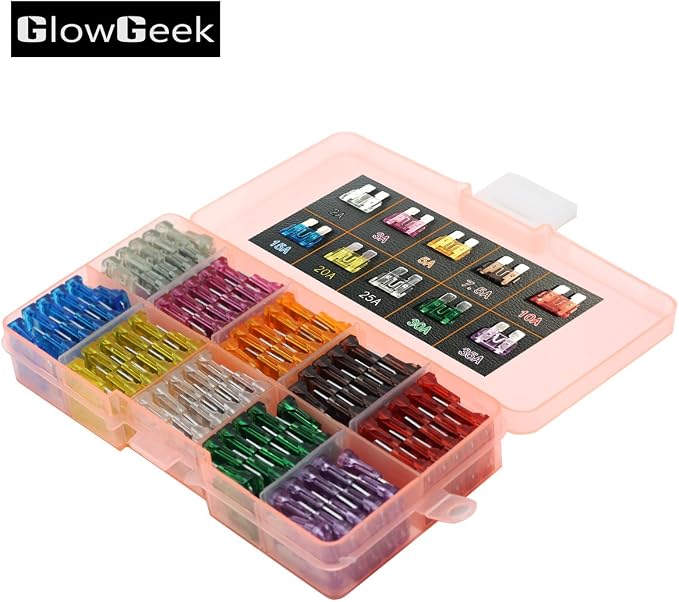 100pcs Assorted Auto Car Truck Standard Blade Fuse Assortment 2A 3A 5A 7.5 A - Image 4