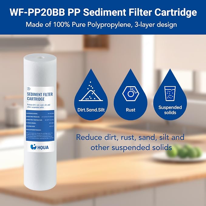 Whole House Sediment Replacement Filter Cartridge, Fit - Image 3