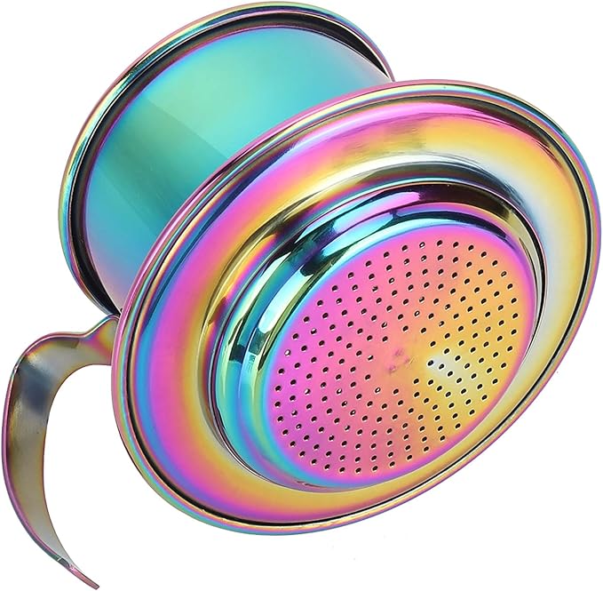 Portable Stainless Steel Coffee Drip Filter, High Density Filter - Image 4