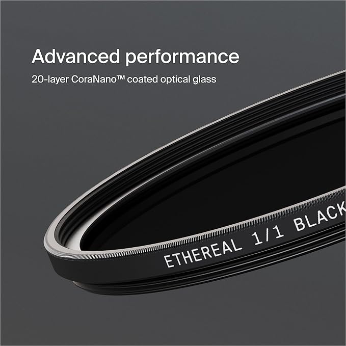 Urth 55mm Ethereal Black Mist ¹⁄₁ Diffusion Lens Filter - Image 4