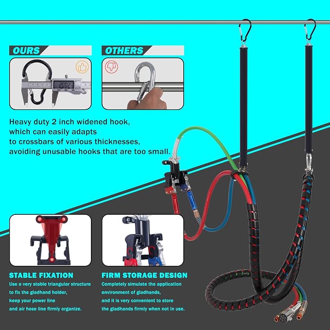 CheeMuii 15FT Semi Truck Air Line Kit - Image 7