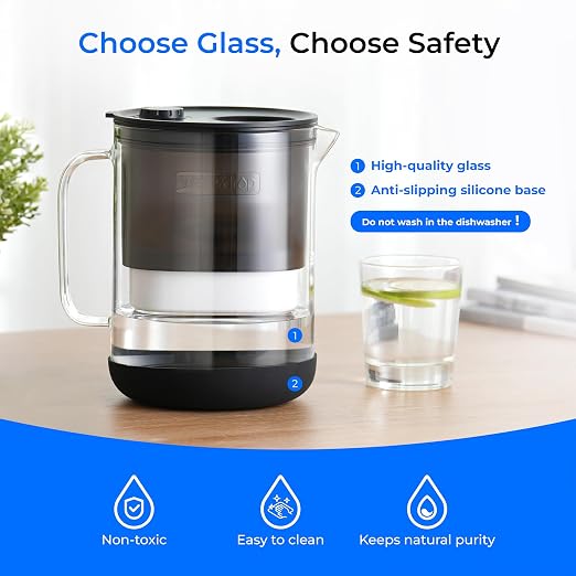 Waterdrop Glass Water Filter Pitcher - Image 2