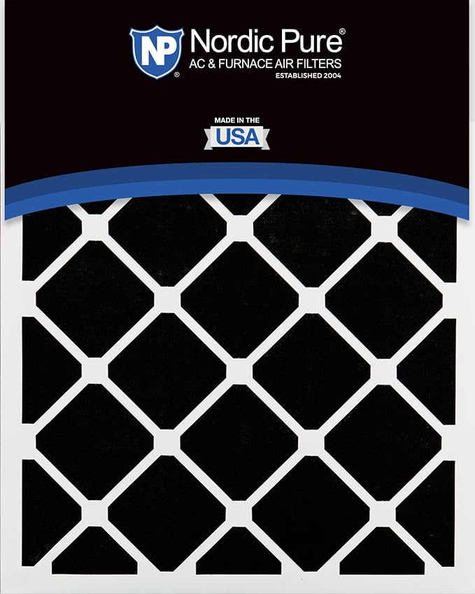 Nordic Pure 12x24x1 Pleated Air Filters MERV 7 Plus Carbon 4 Pack - Image 5