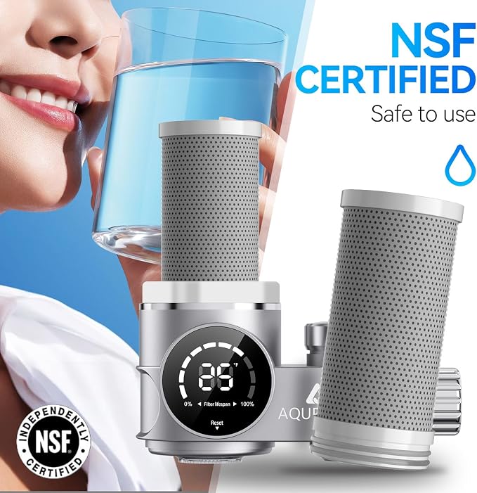 Smart Water Filter Replacement, NSF Certified, Digital Display, 3-Month Lifespan - Image 2