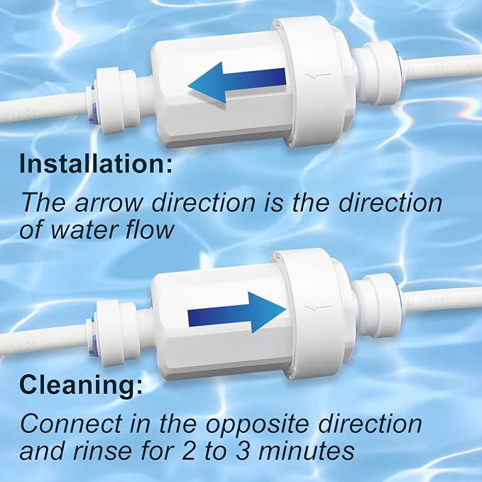 Outdoor Misting System Water Filter 2 Pieces Calcium Inhibitor Filter - Image 4