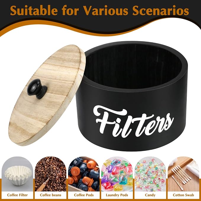 Wooden Coffee Filter Holder - Image 4