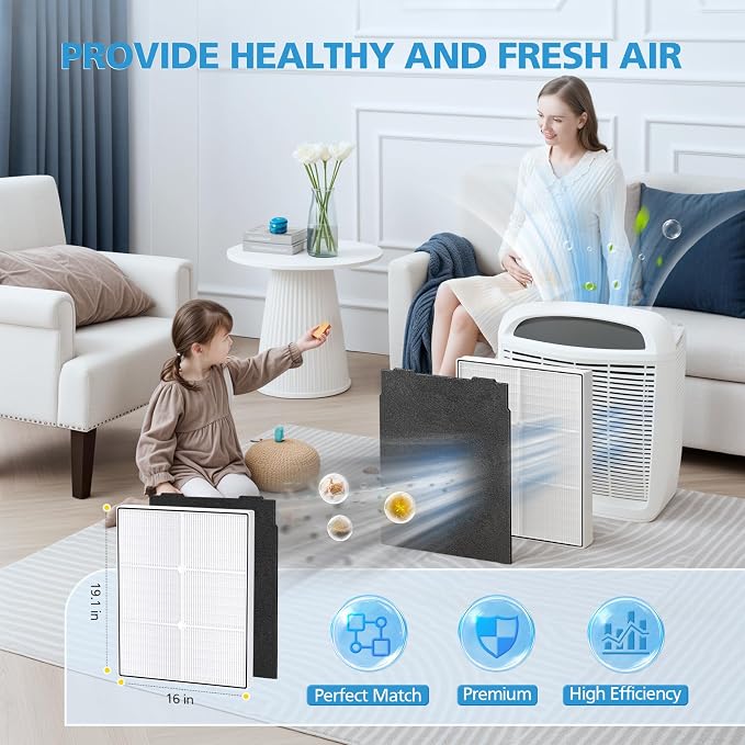 AP510 & AP450 HEPA Replacement Filter Set Compatible - Image 7