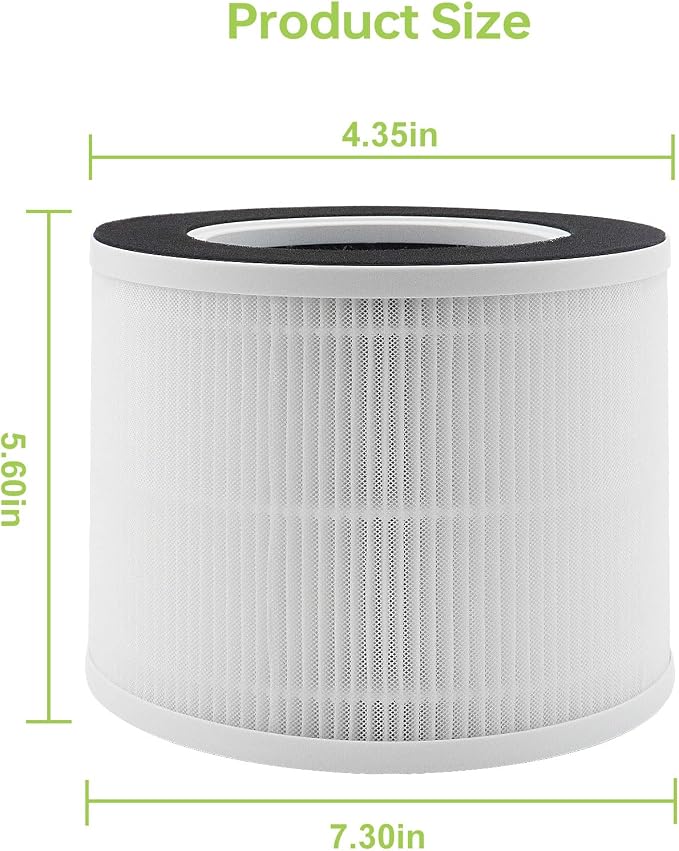 2 Pack True Air Purifier Filter Replacement - Image 2