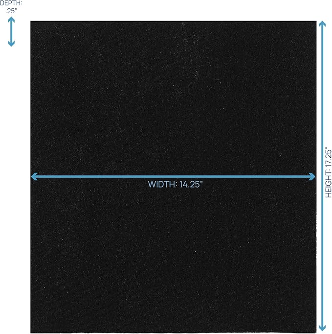Filter Bros HRF-A300 6 Activated Carbon Replacement Fits Honeywell HPA300 Series - Image 2