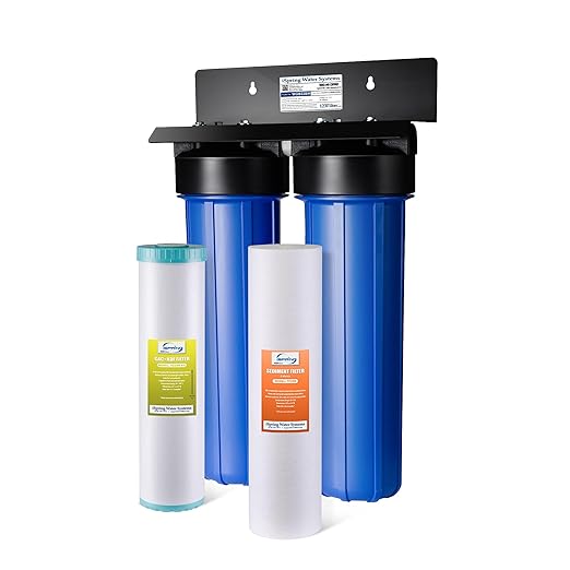 iSpring Whole House Water Filter System, Heavy Metals, Chloramine, Hydrogen by iSpring