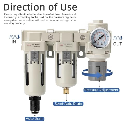 Air Filter Dryer 1/2 NPT Manual-Automatic Integrated-Double Air Filters - Image 5