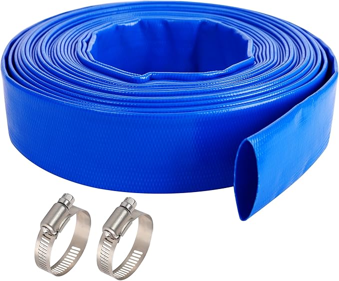 1-1/2" x 100 FT Pool Backwash Hose, by ProfessionalBrand