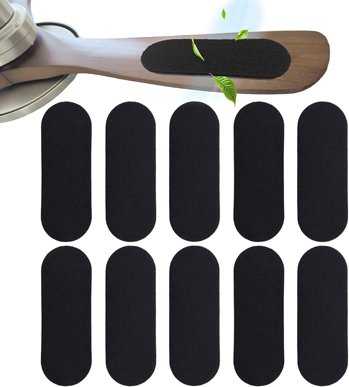 10 Pack Ceiling Fan Filters for Blades by Unknown