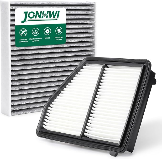 Engine & Cabin Air Filter Compatible by Makeyourlifeeasier