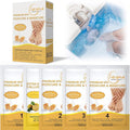 Epsom Salt Soak, Callus Remover Gel, Extreme Sugar Scrub, Collagen Mask & Shea Butter Lotion – Professional Spa Foot Care System 5 Step Luxury Pedicure Kit. Milk & Honey 50 Set