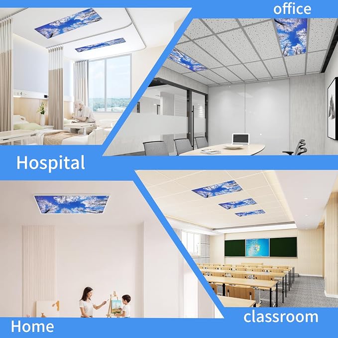 Torixqi 2pcs Fluorescent Light Covers - Image 5