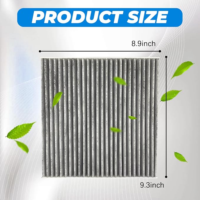 Cabin Air Filter Car Fresh Breeze Air Filter Replacement Includes Activated - Image 2